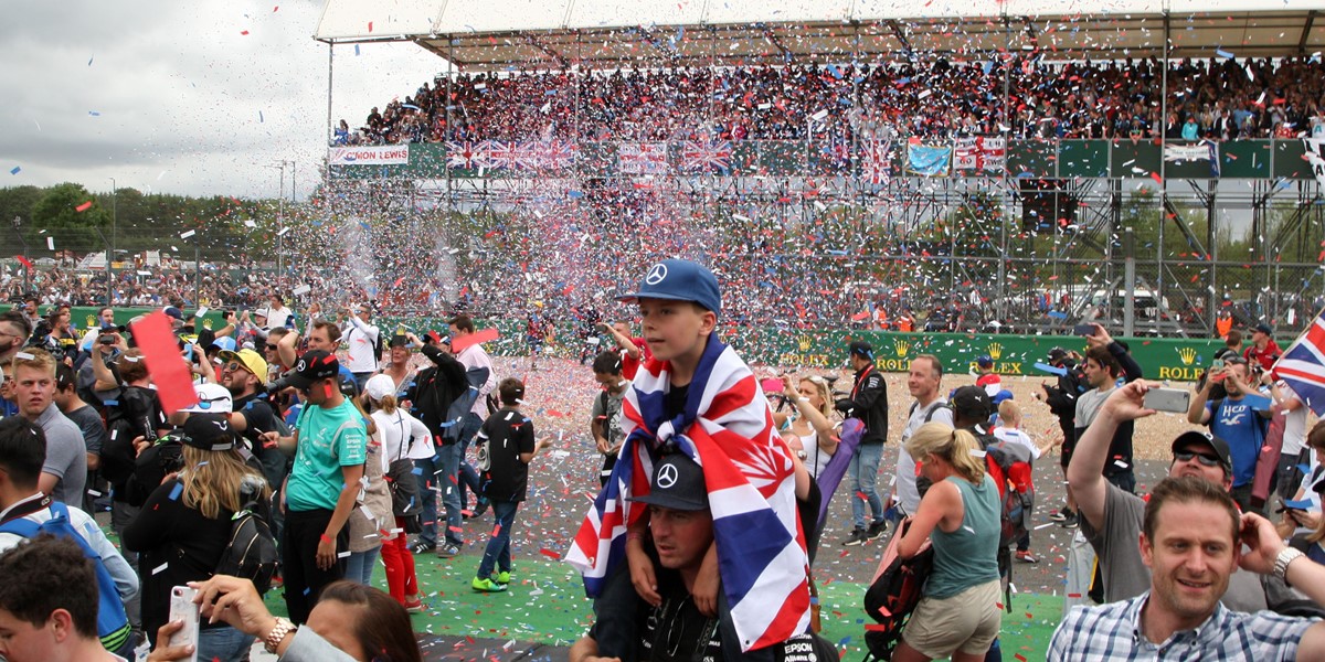 Green 4 in Pole Position at Silverstone Circuit