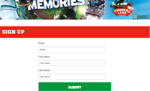 Drayton Manor Sign Up